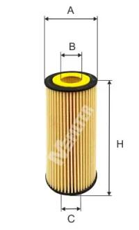 Фільтр оливний (фільтр-патрон) M-FILTER TE4008