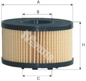 Фильтр масляный двигателя FORD TRANSIT M-FILTER TE624