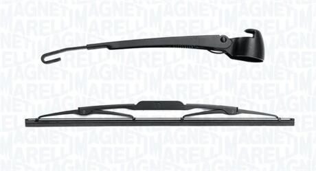 VW Щетка стеклоочистителя с рычагом задняя 355мм GOLF IV (HB) 97- MAGNETI MARELLI 000723180212
