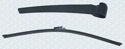 VW Щітка склоочиснка з важелем (задня) 330мм, GOLF V, GOLF VI MAGNETI MARELLI 000723180399