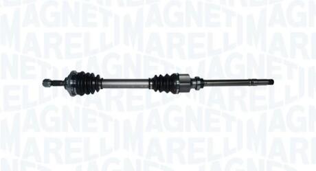 PEUGEOT Полуось 206 1.1 98- прав. ABS MAGNETI MARELLI 302004190084
