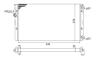Радиатор двигателя VW GOLF*/ GOLF VARIANT* III (1H1, 1H5) 1,6 1,8 1,8 SYNCRO 2,0 2,0 SYNCRO 2,0GTI 16V 1,9TDI VE [] MAGNETI MARELLI 350213809003 (фото 1)