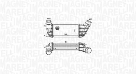 CITROEN Інтеркулер C8, Jumpy, Fiat Scudo, Ulysse, Lancia, Peugeot 807 2.0HDI 06- MAGNETI MARELLI 351319204260