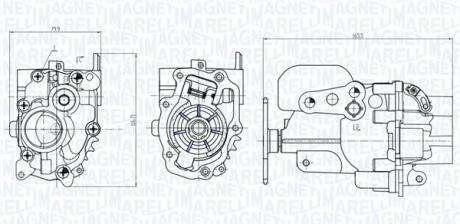 Помпа оливи DB W205 1.6d 180-200BlueTEC MAGNETI MARELLI 351516000055
