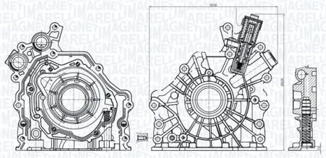 Помпа оливи CITROEN 1.6 BlueHDI 14- MAGNETI MARELLI 351516000084