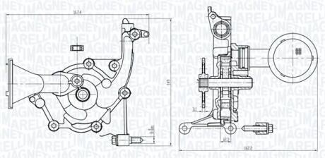Помпа оливи CITROEN 1.2 VTi MAGNETI MARELLI 351516000087