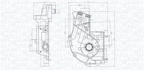 FIAT Оливний насос BRAVA 98-, PANDA 03-, PUNTO 01-, TOYOTA MAGNETI MARELLI 351516000098