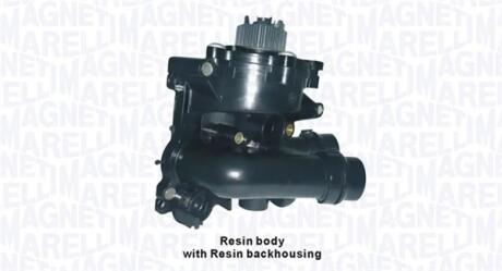 VW Помпа воды с регулятором хладогента Audi A4,5,6,Amarok,Jetta IV,Passat,Skoda, 2.0TSI/TFSI 08- MAGNETI MARELLI 352316171244