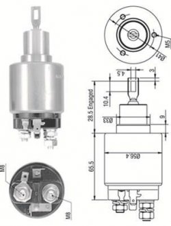 Втягивающее реле стартера AUDI 2,0-4,2: 80/100/A4/6/8 VW Passat 1,6/1,8 [] MAGNETI MARELLI 940113050270