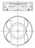 Поршень двигуна MAHLE / KNECHT 001 PI 00106 000 (фото 1)