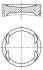 Поршень двигуна MAHLE / KNECHT 001 PI 00175 000 (фото 1)