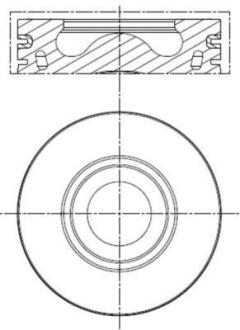 Поршень двигуна MAHLE / KNECHT 013 PI 00137 000
