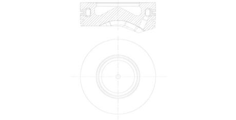 Поршень MAHLE / KNECHT 081 PI 00105 000