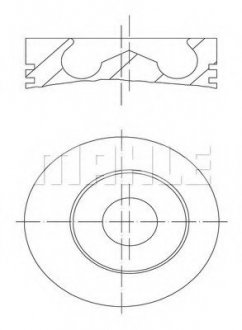 Поршень (BF4/BF6M1013EC/FC) Euro 2/3 MAHLE / KNECHT 101 93 00