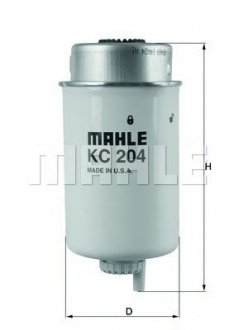 Фильтр топливный MAHLE / KNECHT KC 204 (фото 1)