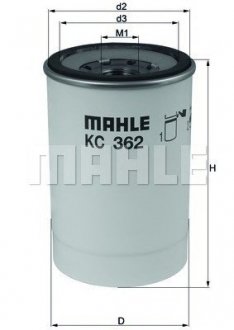 Фильтр топливный Volvo MAHLE MAHLE / KNECHT KC362D