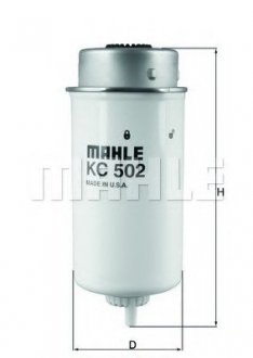 Фільтр паливний Mahle MAHLE / KNECHT KC502