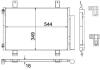 Радиатор кондиционера MAHLE MAHLE / KNECHT AC 456 000S (фото 1)