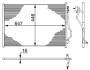 Радиатор кондиционера MAHLE MAHLE / KNECHT AC 6 000S (фото 1)