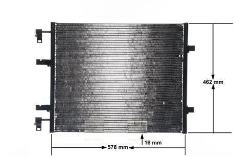 Радиатор кондиционера MAHLE / KNECHT AC 708 000S