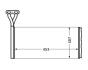 Радиатор печки, SCANIA SERIE P,G,R,T MAHLE MAHLE / KNECHT AH 46 000S (фото 1)
