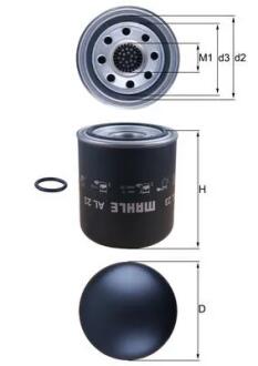 Картридж осушувача повітря MAHLE / KNECHT AL 23