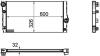Радиатор охлаждения двигателя F01/F02/F03/F04/F07/F10/F11 3.0 (Premium Line! OE) MAHLE / KNECHT CR 1148 000P (фото 2)