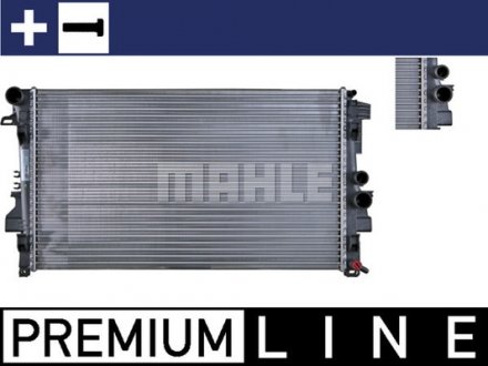 Радиатор охлаждения двигателя MAHLE / KNECHT CR 608 000P (фото 1)