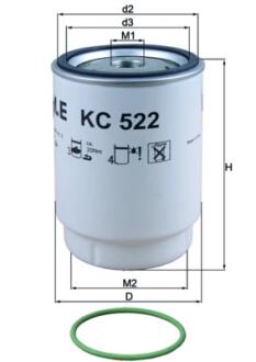 Фильтр топливный MAHLE MAHLE / KNECHT KC 522D