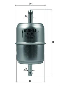 Паливний фільтр MAHLE / KNECHT KL 18