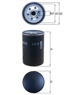 Фильтр салона MAHLE MAHLE / KNECHT LC 4