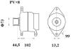 Генератор MAHLE MAHLE / KNECHT MG 815 (фото 2)