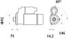 Стартер 24V 7.5KW 12Z MAHLE MAHLE / KNECHT MS 754 (фото 2)