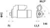 Стартер MAHLE MAHLE / KNECHT MS 757 (фото 2)