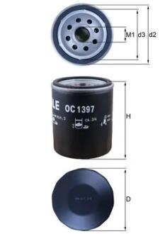 Фильтр масляный Citroen Jumper/Peugeot Boxer 2.0HDi MAHLE / KNECHT OC1397