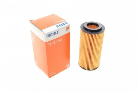 Фільтр оливний MB E-class (W210/W211) CDI 99- MAHLE / KNECHT OX 179D (фото 1)