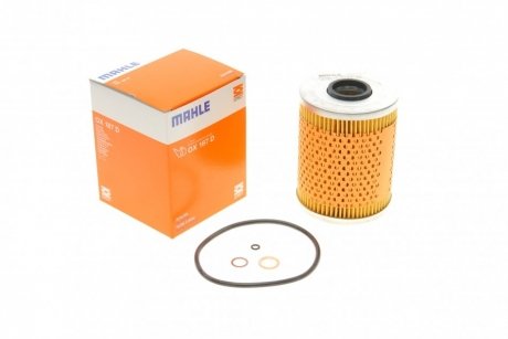 Фильтр масляный двигателя (-) MAHLE / KNECHT OX187D (фото 1)