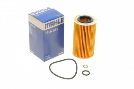 Фильтрующий элемент масляного фильтра Hyundai, KIA, Opel MAHLE MAHLE / KNECHT OX 384D