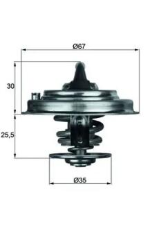 Термостат MAHLE / KNECHT TX 30 71 D
