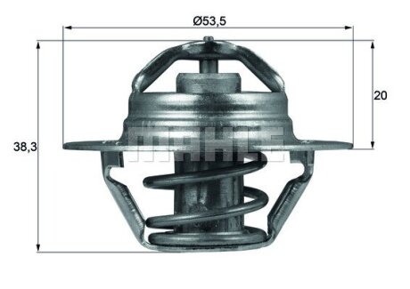 Термостат CITROEN ;OPEL; PEUGEOT; RENAULT; VOLVO; ВАЗ (Mahle) MAHLE / KNECHT TX 88 88 D