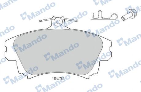 Гальмівні колодки до дисків MANDO MBF015132 (фото 1)