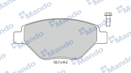 Гальмівні колодки до дисків MANDO MBF015797 (фото 1)