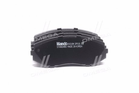 Тормозные колодки дисковые передние MANDO MPZ06 (фото 1)
