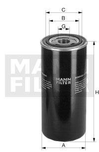 Фильтр масляный Massey Ferguson MANN WD 950/2