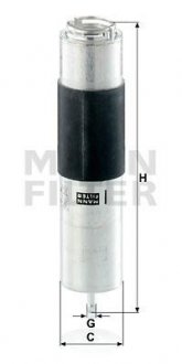 Фильтр топливный MANN WK 5016 Z (фото 1)