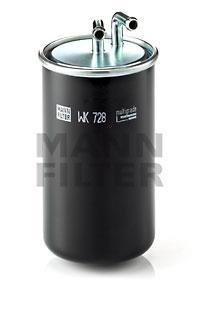 Фильтр топливный MANN WK 728 (фото 1)