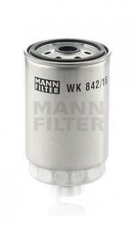 Фильтр топливный низкого давления DAF 45, 55 MANN WK 842/16 (фото 1)