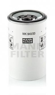 Фильтр топливный низкого давления RVI Magnum, Premium MANN WK 940/33 X