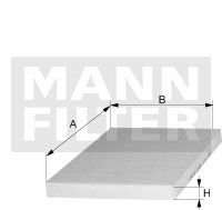 Фільтр салону MANN CU36003