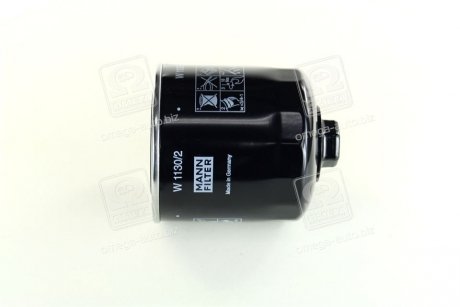 Фільтр масляний AUDI 100, A6 2.5 TDI 91-97 (вир-во) MANN W1130/2